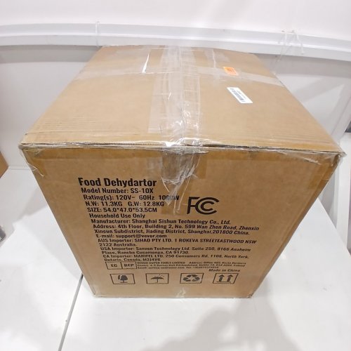 VEVOR DIGITAL 10-TRAY FOOD DEHYDRATOR - 86° TO 194°F - STAINLESS STEEL (MODEL: SS-10X) image 7