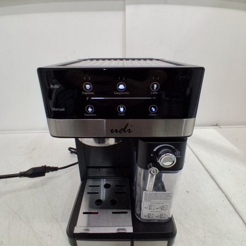 UDI AUTOMATIC CAPPUCCINO & LATTE COFFEE MAKER - 20BAR - 120V - BLACK/STAINLESS (MODEL: CM5340) image 2