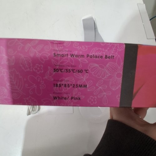 SMART WARM PALACE BELT - 50°C/55°C/60°C; 7" X 3" - WHITE / GREY image 3
