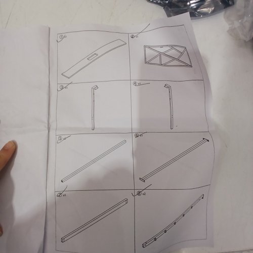 METAL BED FRAME WITH USB CHARGING STATION AND LED LIGHTING - TWIN - WHITE (MODEL: SA-60009-1) image 3