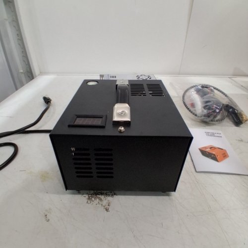 PCP AIR GUN HIGH PRESSURE PUMP COMPRESSOR TRANSFORMER - 12V - 4500PSI - BLACK image 5