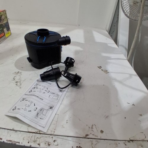 OZARK TRAIL BATTERY POWERED AIR PUMP - 6V - BLACK (MODEL: 62192) image 4