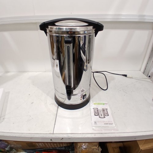 NUTRICHEF HOT WATER DISPENSER WITH SAFETY LOCK LID - FOOD GRADE STAINLESS STEEL - 19L CAPACITY (MODEL: NCSTKTL19L) image 3