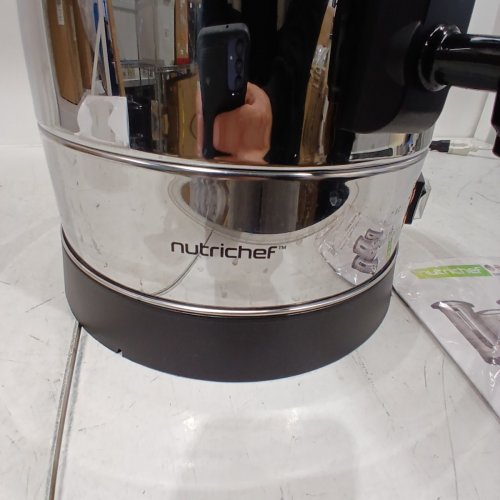 NUTRICHEF HOT WATER DISPENSER WITH SAFETY LOCK LID - FOOD GRADE STAINLESS STEEL - 19L CAPACITY (MODEL: NCSTKTL19L) image 4