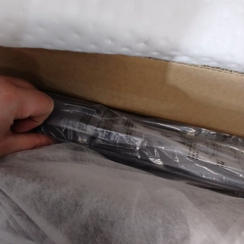 AMAZON BASICS SMART BOX SPRING BED BASE, MATTRESS FOUNDATION - 74" X 53" X 5" / FULL - OFF-WHITE (MODEL: B07K6H2P7G) image 3