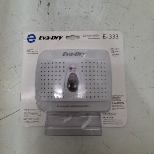 EVA-DRY RENEWABLE CORDLESS MINI DEHUMIDIFIER (MODEL:E-333) image 2