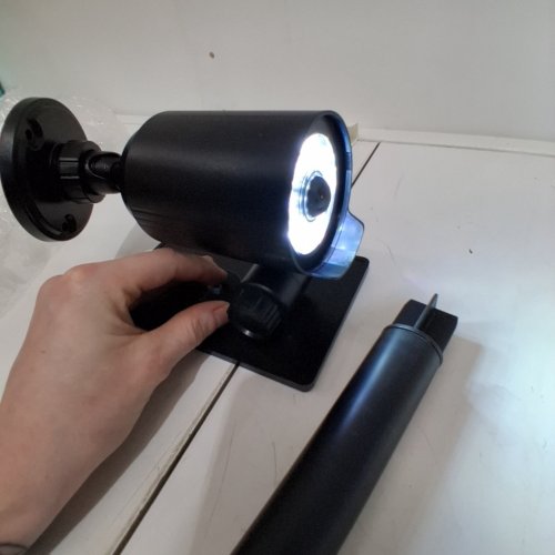 WAITSCHER SOLAR MOTION SENSOR FLOOD LIGHT - 1800LM - BLACK image 2
