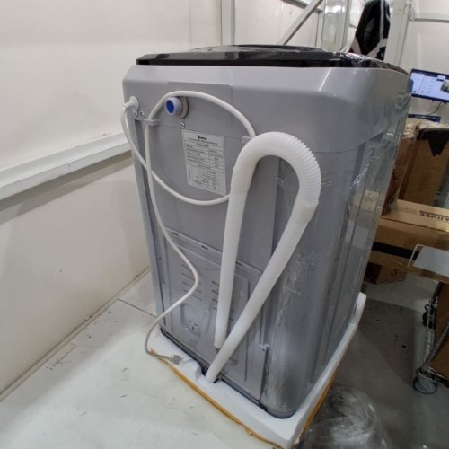 ZOKOP PORTABLE FULL AUTO WASHING MACHINE WITH SPIN DRY - 17.6 CAPACITY - GREY/BLACK (MODEL: XQB82-6C08) image 6