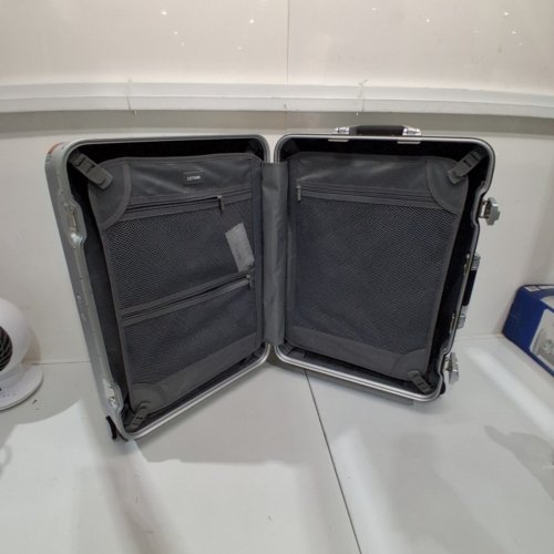 LETOME TSA LOCK HARDSHELL SPINNER LUGGAGE - 24" - SILVER (MODEL: 1740657) image 2