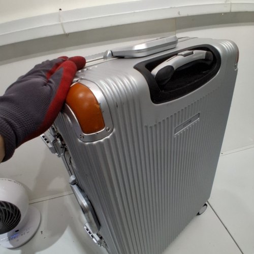 LETOME TSA LOCK HARDSHELL SPINNER LUGGAGE - 24" - SILVER (MODEL: 1740657) image 3