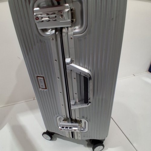 LETOME TSA LOCK HARDSHELL SPINNER LUGGAGE - 24" - SILVER (MODEL: 1740657) image 4