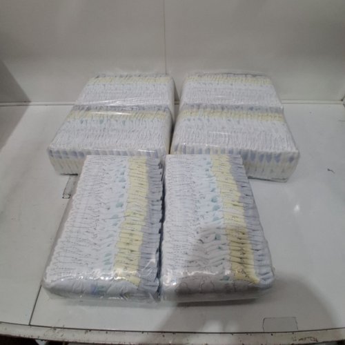 186PK PAMPERS SWADDLERS DISPOSABLE BABY DIAPERS - SIZE 2 image 2