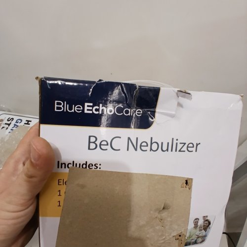 BLUEECHOCARE BEC NEBULIZER - WHITE / BLUE (MODEL: BC68003) image 3