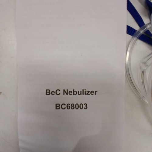 BLUEECHOCARE BEC NEBULIZER - WHITE / BLUE (MODEL: BC68003) image 8