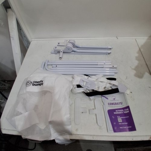 COMFYBUMPY BABY BED RAIL - WHITE (MODEL: CFBYBC) image 2