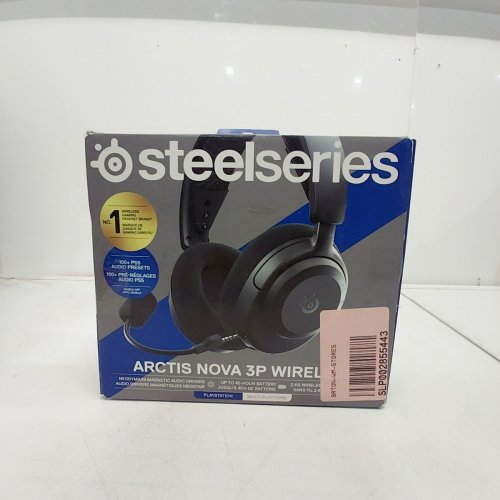 STEELSERIES ARCTIS NOVA 3P WIRELESS MULTI-PLATFORM BLUETOOTH GAMING HEADSET - BLACK image 6