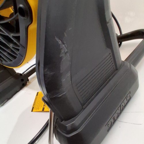 DEWALT FLOOR FAN, 360° ADJUSTABLE TILTING AIRFLOW FAN, 3-SPEED 4000 CFM MAX - YELLOW BLACK (MODEL:DXF1616/ 9631000) image 4