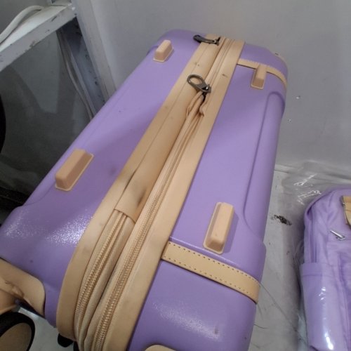 3PC LARVENDER EXPANDABLE CARRY-ON LUGGAGE SET - 20" - LAVENDER (MODEL: 5656PRO-2) image 6