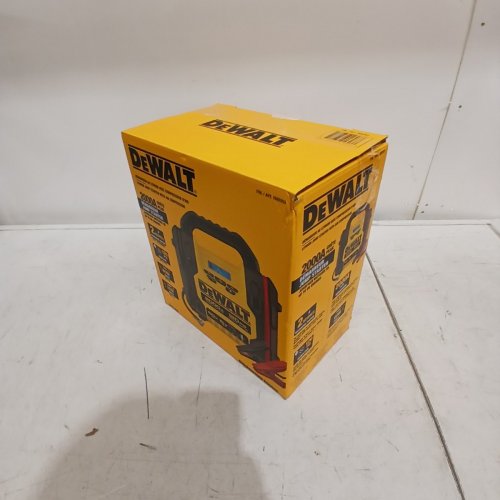 DEWALT JUMP STARTER WITH AIR COMPRESSOR - 2000A, 120 PSI, 60W, 15W - YELLOW AND BLACK (ITEM: 1680353) image 10