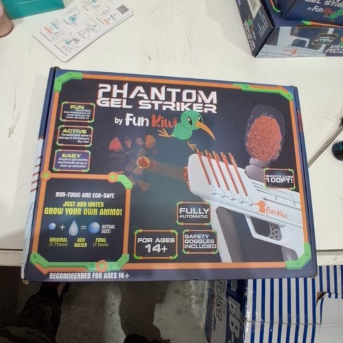 FUN KIWI PHANTOM GEL STRIKER ELECTRIC GEL BALL BLASTER GUN WITH 10000 WATER GEL AMMO image 3