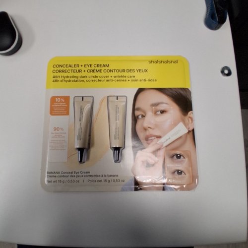 2PK SHAISHAISHAI banana concealer + eye cream - 15g/each image 3