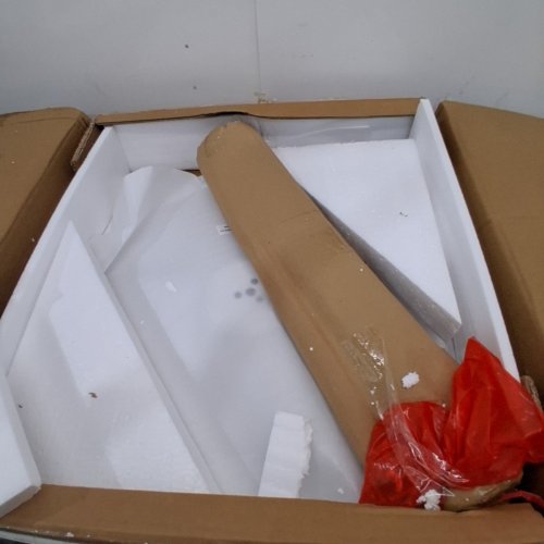 AYKAH MID CENTURY MODERN DINING TABLE BASE ONLY - WHITE - (MODEL: HY-T100) image 2