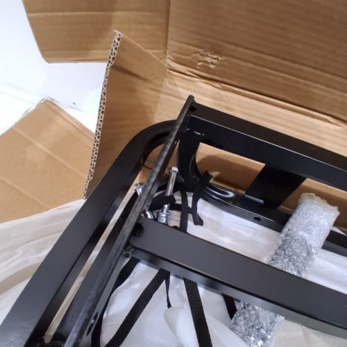 VEVOR HITCH CARGO CARRIER WITH NETTING AND HOOKS - 2" RECEIVER 53" X 19" X 5" - 500LB CAPACITY - BLACK (MODEL : JAWJCP10015) image 3