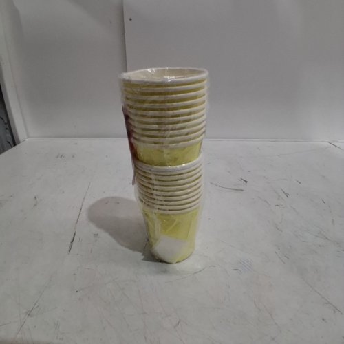 20PK HOT PARTY PAPER CUPS - 8 OUNCE - YELLOW image 2