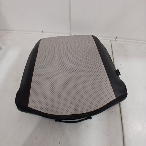 QYILAY FAUX LEATHER AUTOMOTIVE MEMORY FOAM HEIGHTENING SEAT CUSHION - BLACK image 3