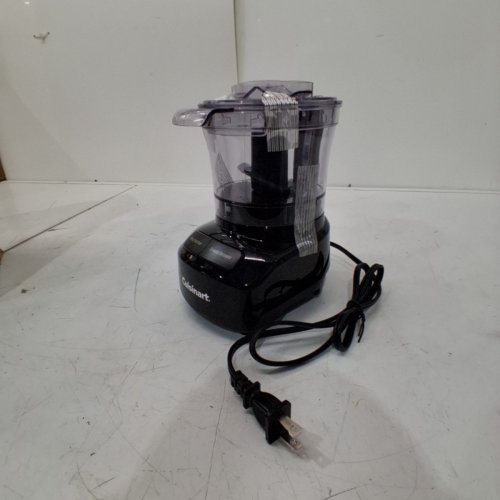 CUISINART 3-CUP MINI CHOPPER/GRINDER - PREP PROCESSOR - GRIND AND CHOP - PUREE AND EMULSIFY - BLACK (MODEL: CCH-3BKC) image 3