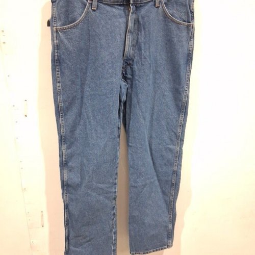 MEN'S RUSTLER STRAIGHT LEG JEANS - 38W X 32L - BLUE image 2
