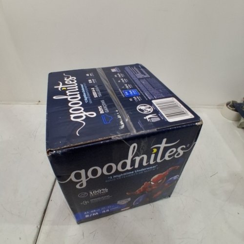 44PK GOODNITES BOYS' DISPOSABLE NIGHTTIME UNDERWEAR - S/M - SPIDERMAN image 3