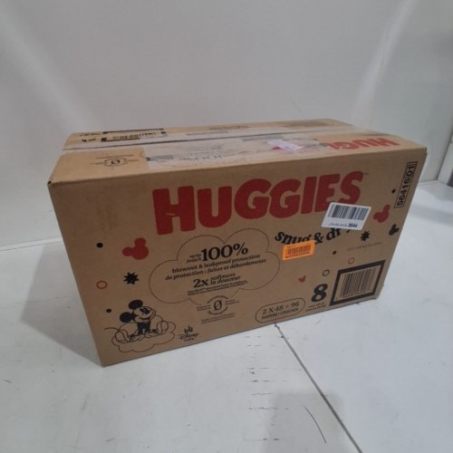 96PK HUGGIES SNUG AND DRY DIAPERS - SIZE 8 (OVER 46LB) - DISNEY MICKEY MOUSE image 3