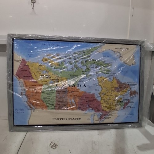 TRENDS INTERNATIONAL MAP OF CANADA WALL POSTER 22.5" X 34" image 2