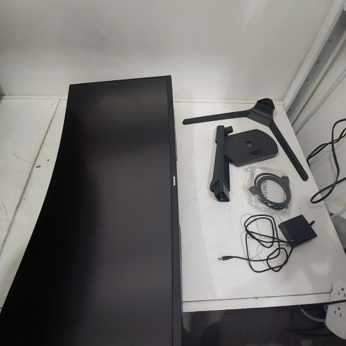 GAWFOLK ULTRAWIDE CURVED ADAPTIVE SYNC COMPUTER MONITOR - 34" - 200HZ - 3440 X 1440 - BLACK (MODEL: GFTY98) image 4