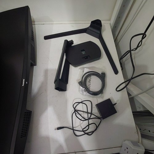 GAWFOLK ULTRAWIDE CURVED ADAPTIVE SYNC COMPUTER MONITOR - 34" - 200HZ - 3440 X 1440 - BLACK (MODEL: GFTY98) image 5