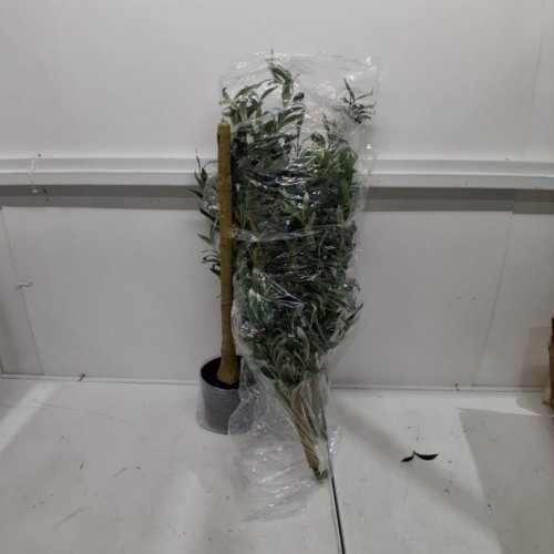 REALEAD ARTIFICIAL DECORATIVE OLIVE TREE - 6FT - GREEN image 2