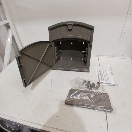 SUNCAST FARMINGTON HOSE HANGER CABINET - 150FT - STONEY (MODEL: CPLFHH150) image 2