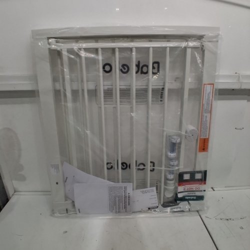 BABELIO EXTRA TALL PRESSURE MOUNTED METAL CHILD SAFETY GATE - 29" - 55" X 30" - WHITE - (MODEL: CB-M-101) image 2