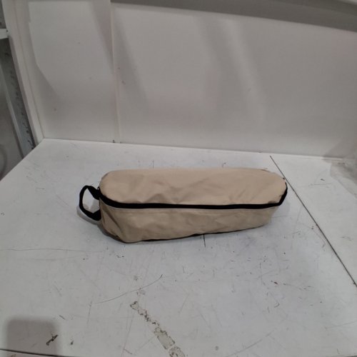 PORTABLE LIGHTWEIGHT FOLDING CAMPING CHAIR - BEIGE image 4