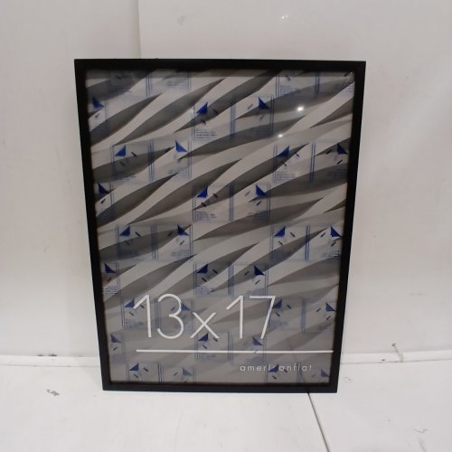 AMERICANFLAT SLIM BEZEL PICTURE FRAME - 13" X 17" - BLACK image 3