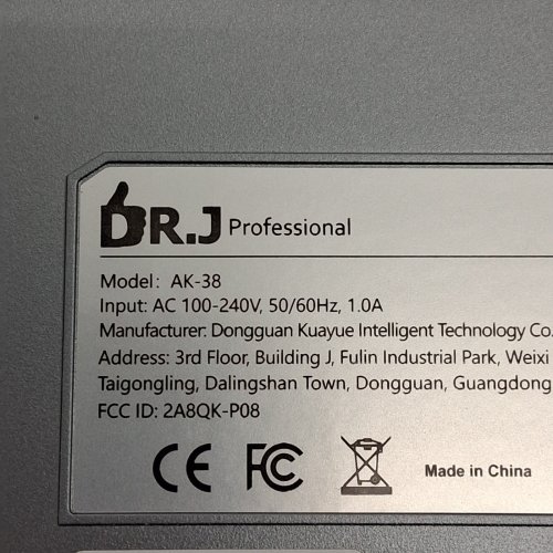 DR.J PROFESSIONAL 1080P FHD PROJECTOR WITH WIFI AND BLUETOOTH - 4K INPUT SUPPORT - GREY/GREEN (MODEL: AK-38) image 9