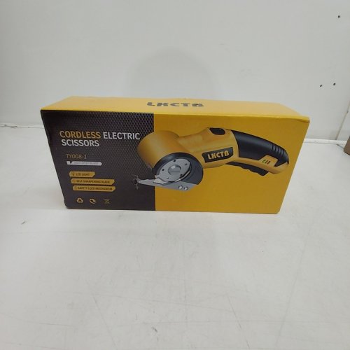 LKCTB CORDLESS ELECTRIC SCISSORS - YELLOW (MODEL: TY008-1) image 2