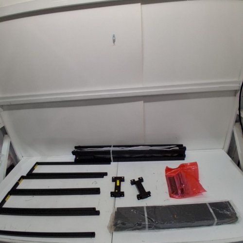 HEAVY DUTY METAL LOW PROFILE NO BOX SPRING NEEDED BED FRAME - FULL/ 6" - BLACK (MODEL: EE6-3F FULL) image 2