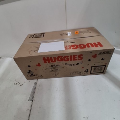 186PK HUGGIES SNUG AND DRY DIAPERS - SIZE 4 (22-37LB) - DISNEY MICKEY MOUSE (MODEL: 56412) image 2