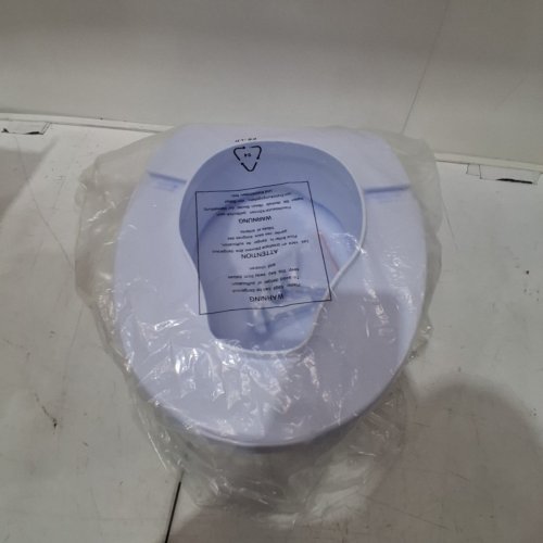 RAISED TOILET SEAT RISER - 4" RAISED - WHITE - (MODEL: FBL760600) image 3