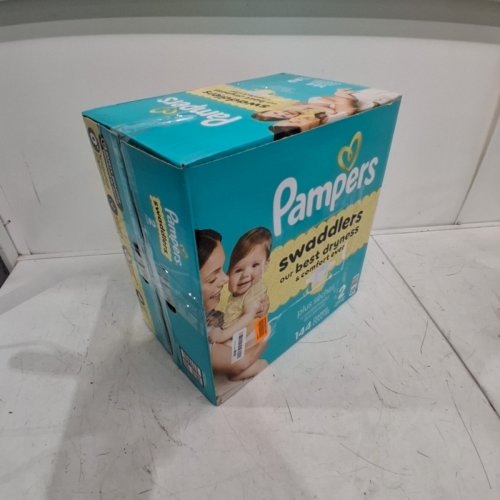 144PK PAMPERS SWADDLERS - SIZE 2 - MULTICOLOR image 3