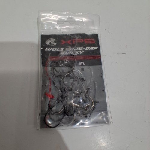 18PK BPS XPS WEEDLESS WIDE GAPWEEDLESS WACKY FISHING HOOKS - 1/0 - BLACK NICKEL image 3