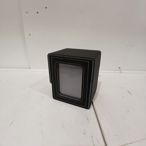 UAONO TCG CARD PROTECTOR STORAGE BOX - 120+ CARDS - BLACK image 3