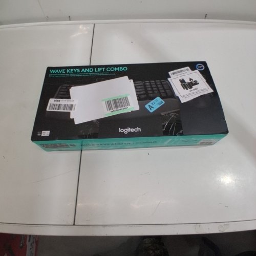 2PC LOGITECH WAVE KEYS KEYBOARD AND LIFT COMBO MOUSE - BLACK (MODEL: 920-013610) image 4